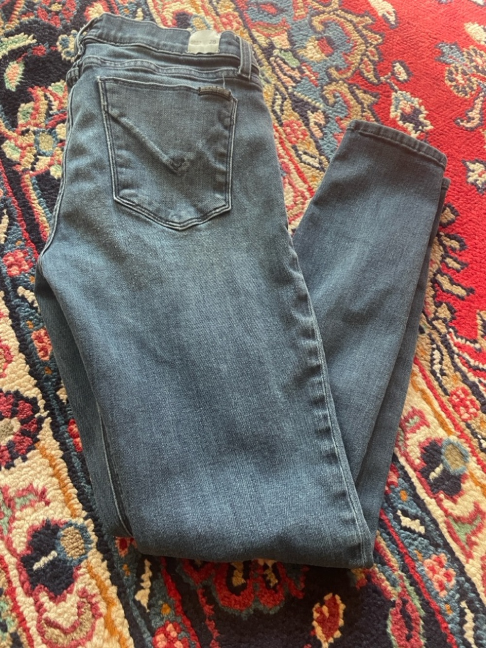 Hudson Krista Jeans Skinny Jeans in Dark Blue Wash